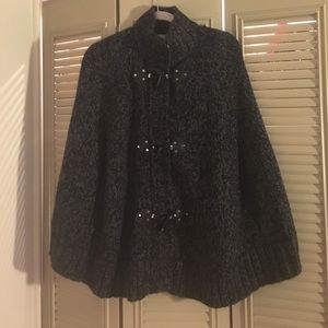 Michael Kors toggle poncho