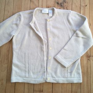 🚫SOLD🚫Cream Cardigan Sweater