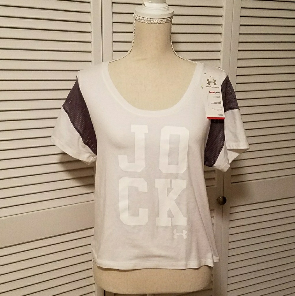 Ladies Under Armour workout tee