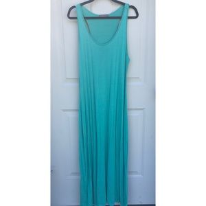 NEW teal maxi dress