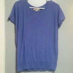 LOFT blue blouse