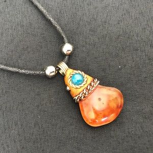 Unique Semi Precious Gemstone Pendant