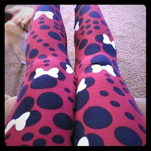 Os Minnie Mouse lularoe leggings