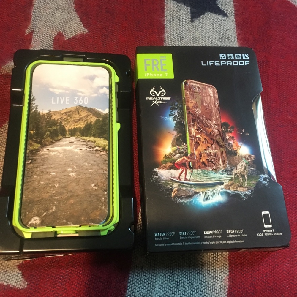 LifeProof IPhone 7 Case- Realtree Xtra Lime