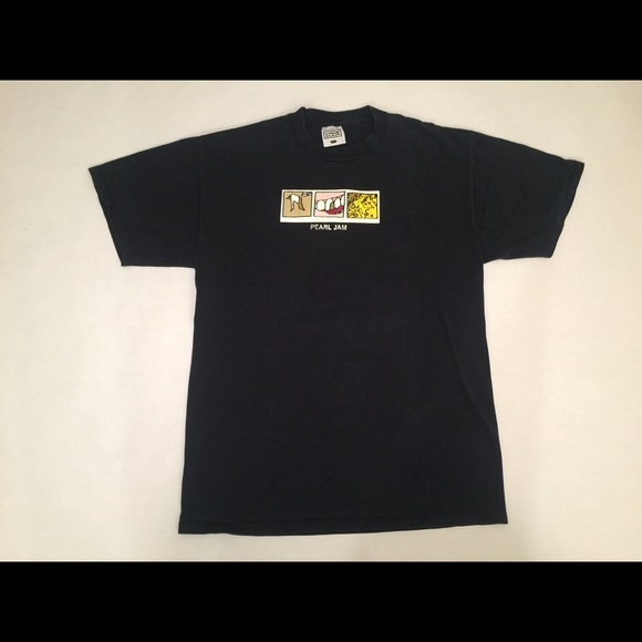 ❌SOLD 1996 Pearl Jam Tour Concert T Shirt Men's L - Picture 1 of 8