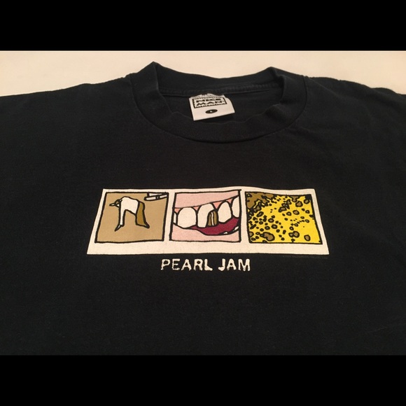 ❌SOLD 1996 Pearl Jam Tour Concert T Shirt Men's L - Picture 2 of 8