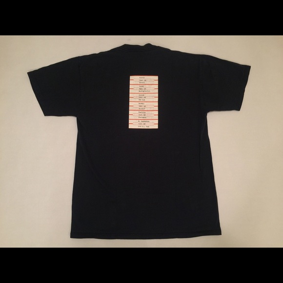 ❌SOLD 1996 Pearl Jam Tour Concert T Shirt Men's L - Picture 7 of 8