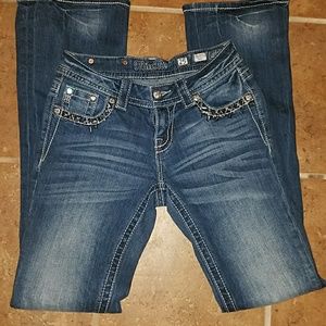 Miss me boot cut jeans size 25
