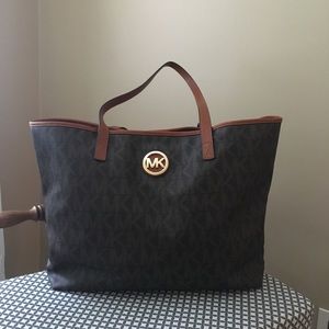 Michael Kors Leather Tote