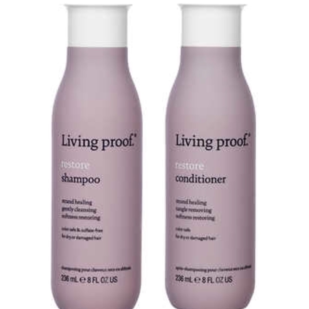 Sealed, Living Proof Restore Shampoo/Conditioner!