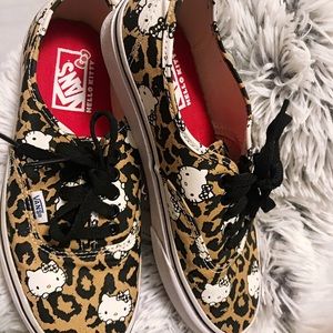 LIMITED EDITION Hello Kitty Leopard Vans