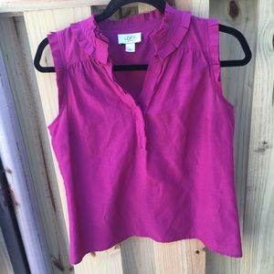 Purple Loft Blouse EUC Size 2P
