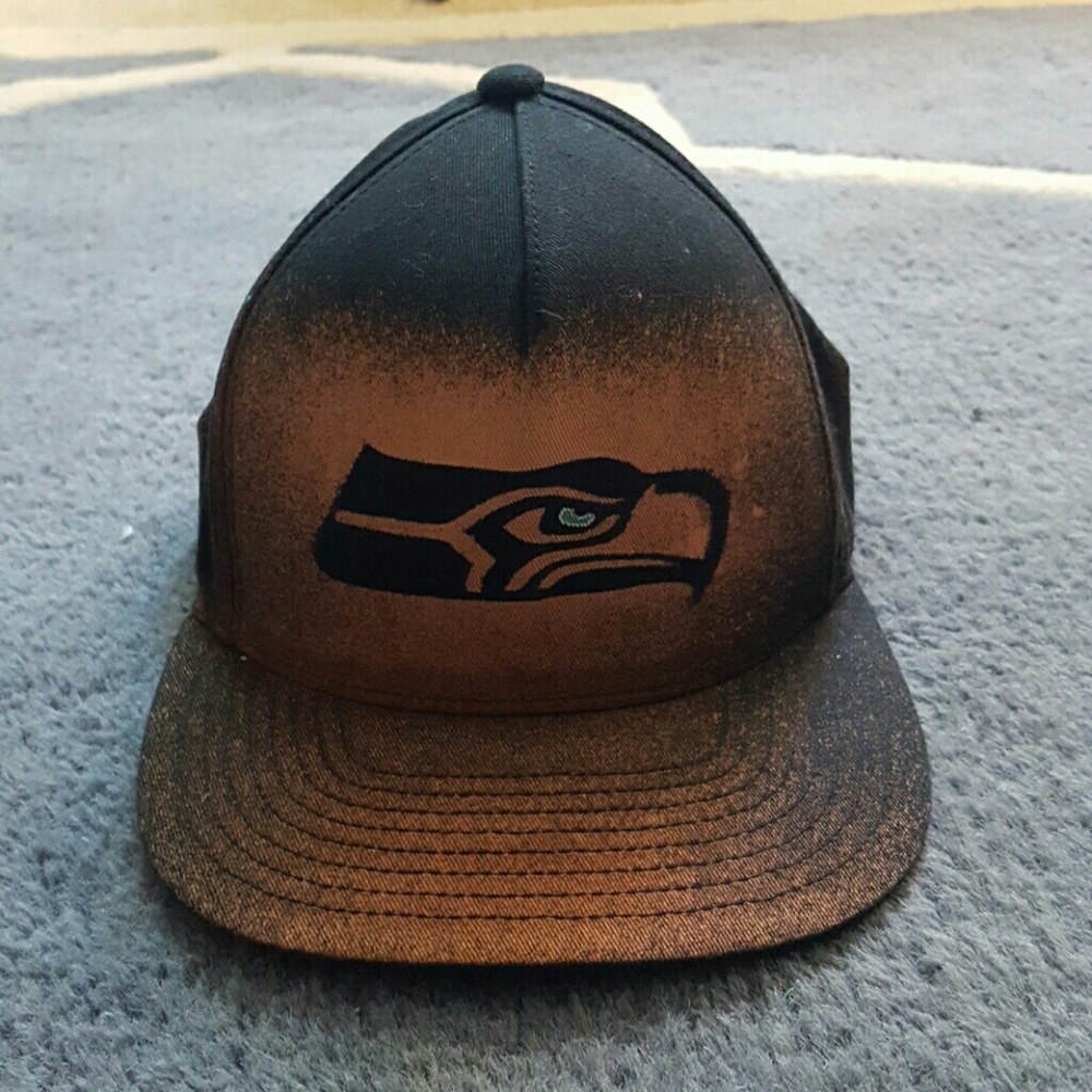 Seattle Seahawks Grunge Hat