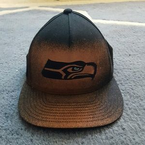 Seattle Seahawks Grunge Hat