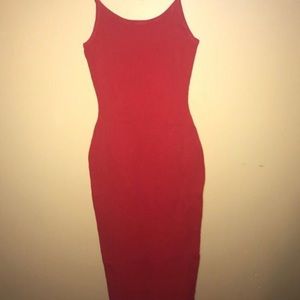 Windsor red pencil dress