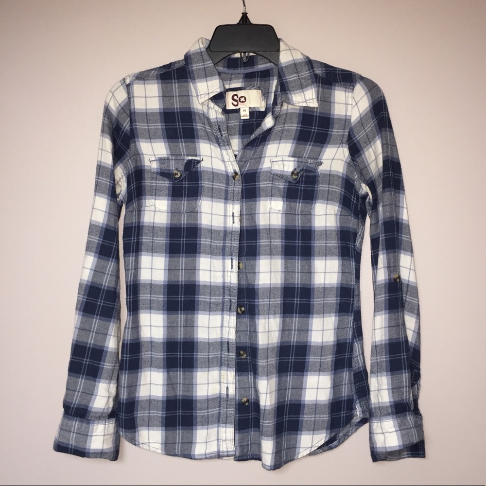 SO button down flannel
