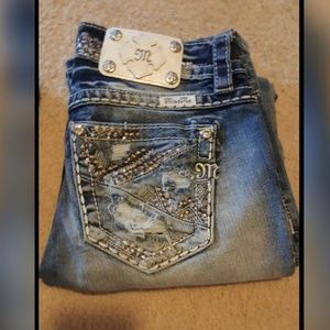 Distressed Miss Me's