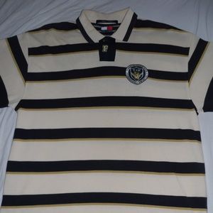 Tommy Hilfigier Polo Striped 90's Colorblock XL