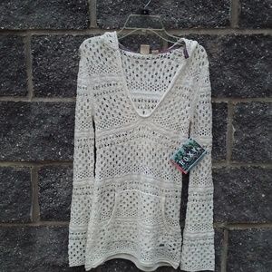 crochet hooded sweater