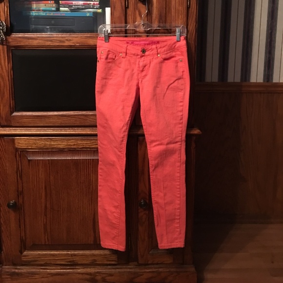 Coral Skinny Jeans - Picture 1 of 1