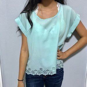 Mint blouse
