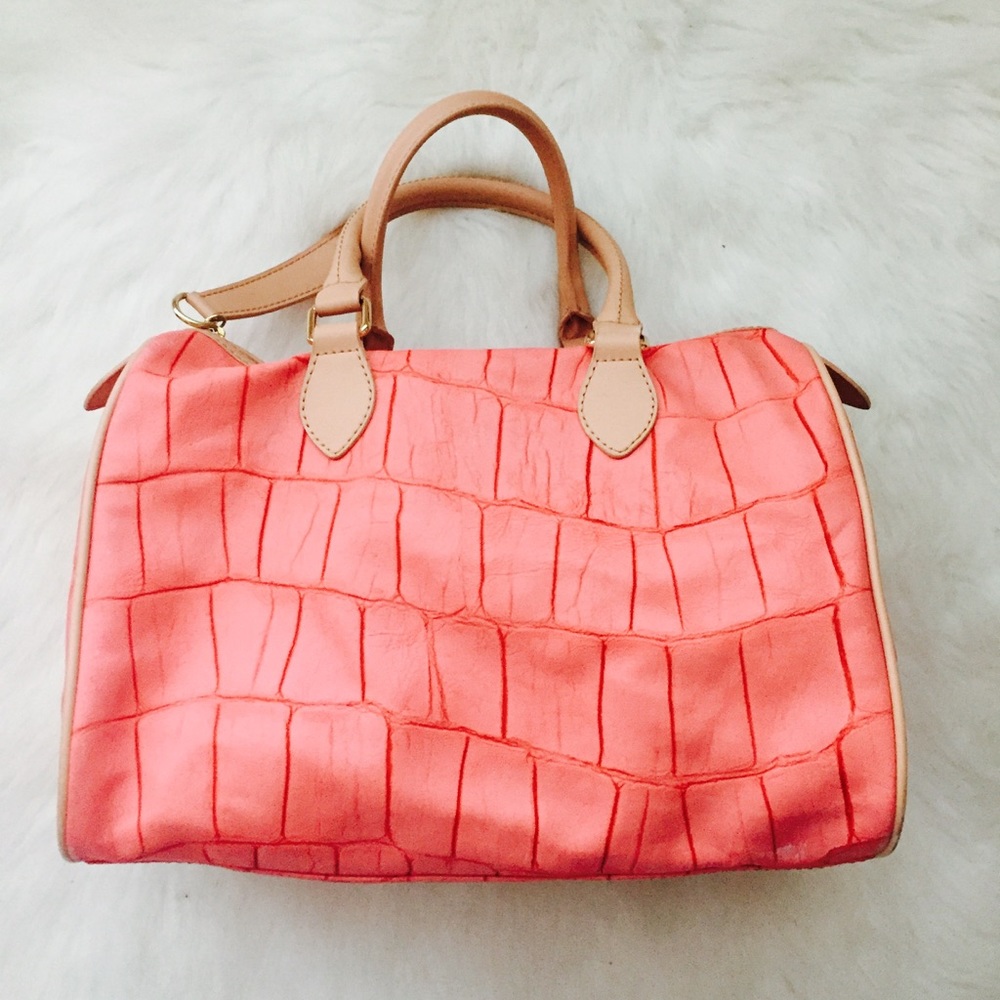 KATE LANDRY Coral Handbag