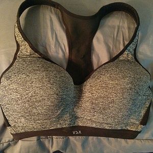 Grey 34 DD Victoria's Secret sports bra