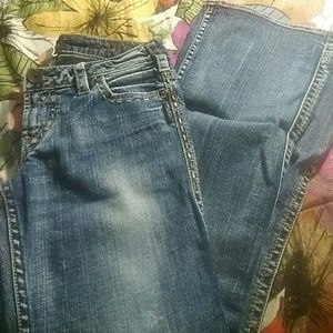Blue jeans size 27