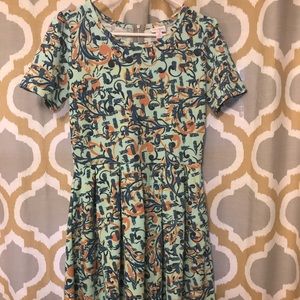 LuLaRoe Amelia dress- medium