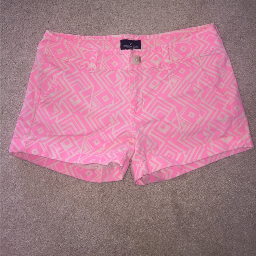 American Eagle Patterned Shorts