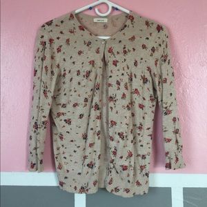 Floral cardigan