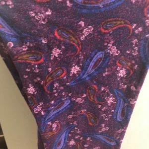 LuLaRoe Paisley Leggings -os