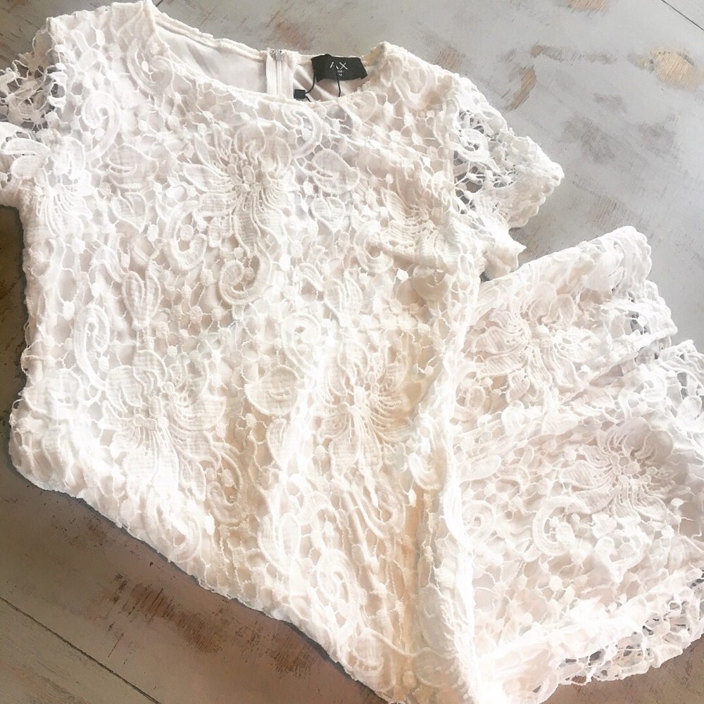 AX Paris Crochet Lace Midi