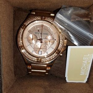 Rose gold Michael Kors Watch