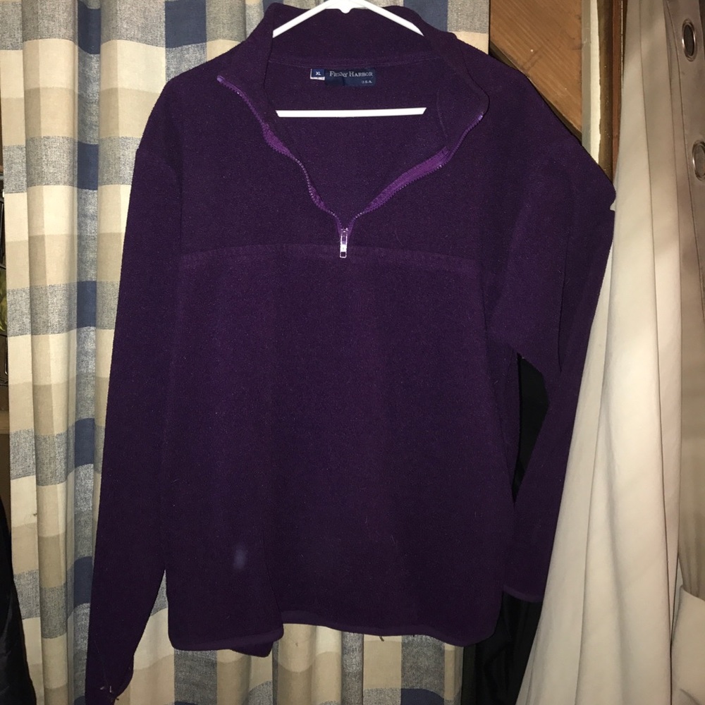 Fleece 3/4 zip pull over - Picture 2 of 2