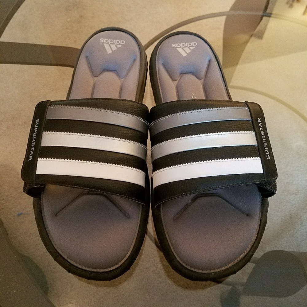 Adidas Size 14 Slides