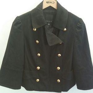 The Limited Black Blazer with gold buttons