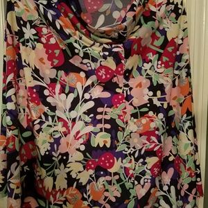 Gorgeous colorful Lularoe Azure Skirt