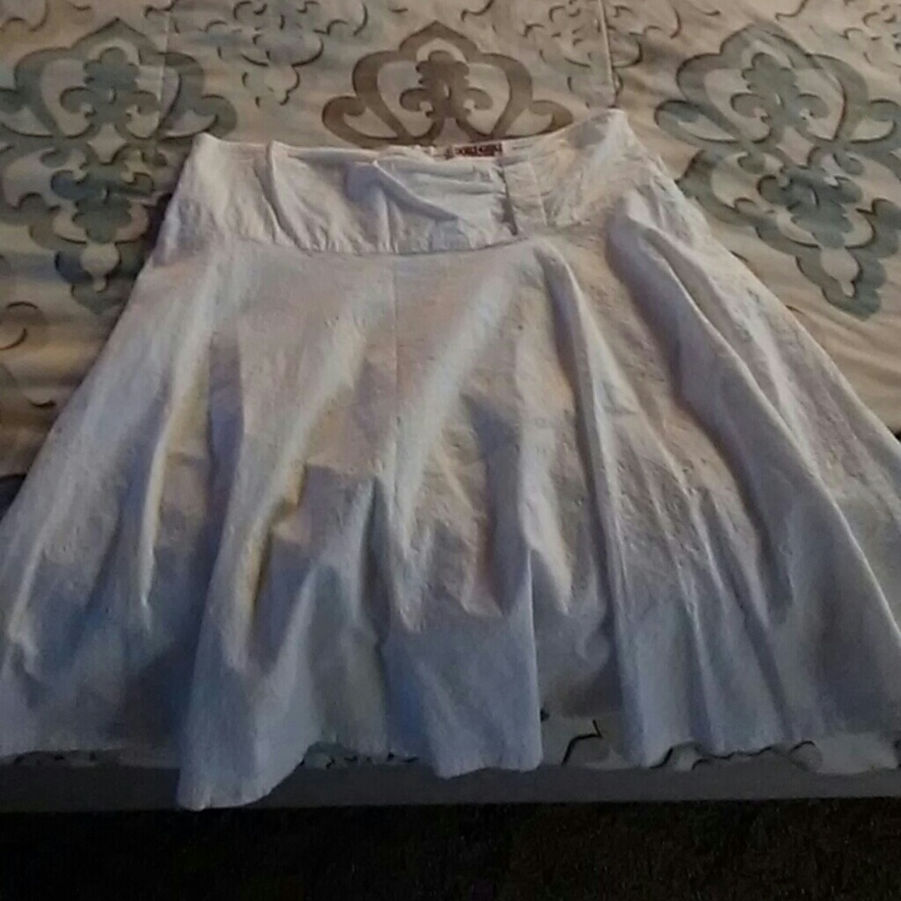 White skirt, great condition.