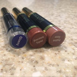 precious topaz, praline Rose, & glossy gloss