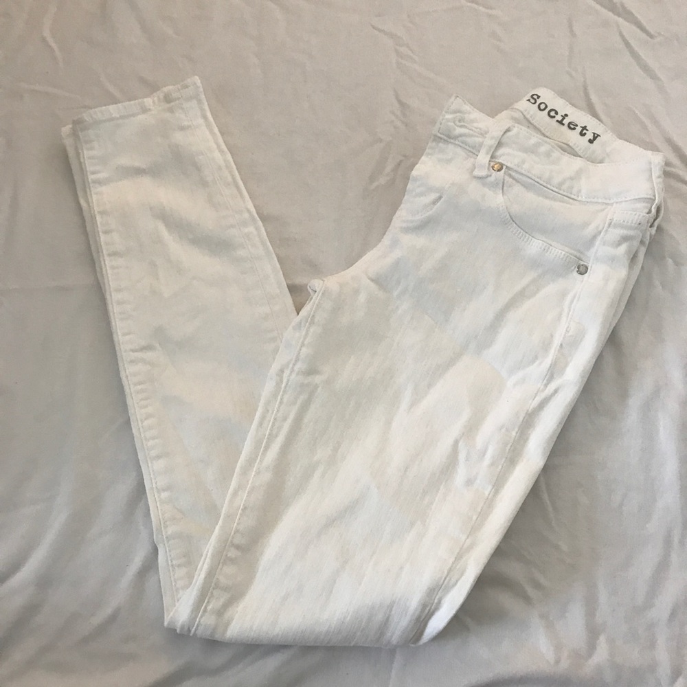 ARTICLES OF SOCIETY WHITE JEANS SIZE 24