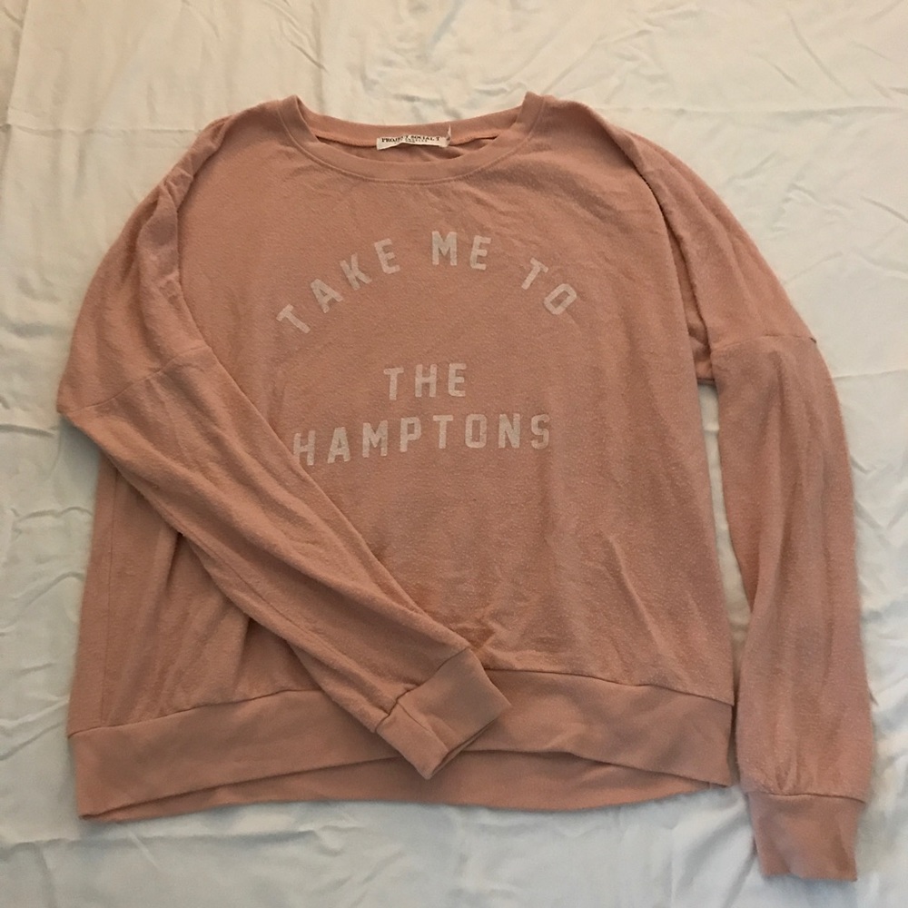 GREAT CONDITION PEACH TOPSHOP SWEATSHIRT