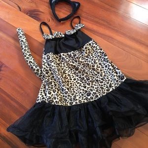 Cat costume for girls M(8-10)