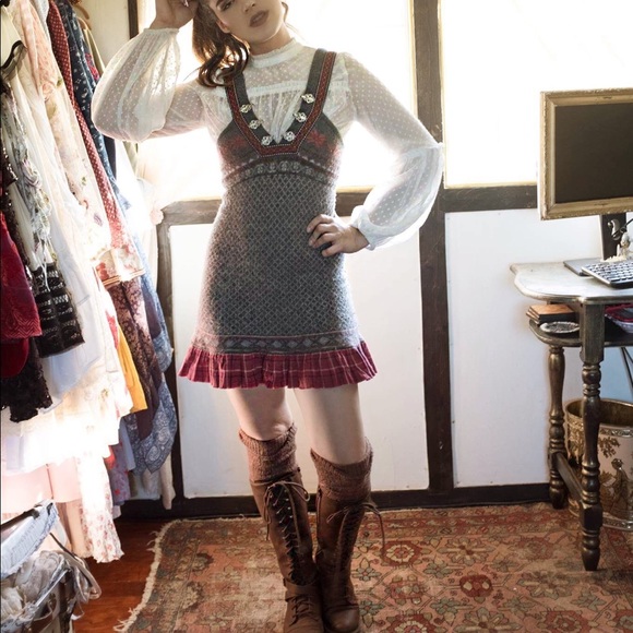nordic sweater dress