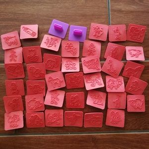 New & few used stamps stamp pad