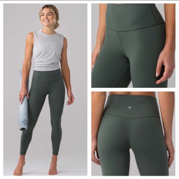 lululemon athletica Pants - • Lululemon • Align Pants Dark Forest New 12