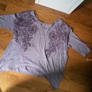 Free People Size Small Purple shirt