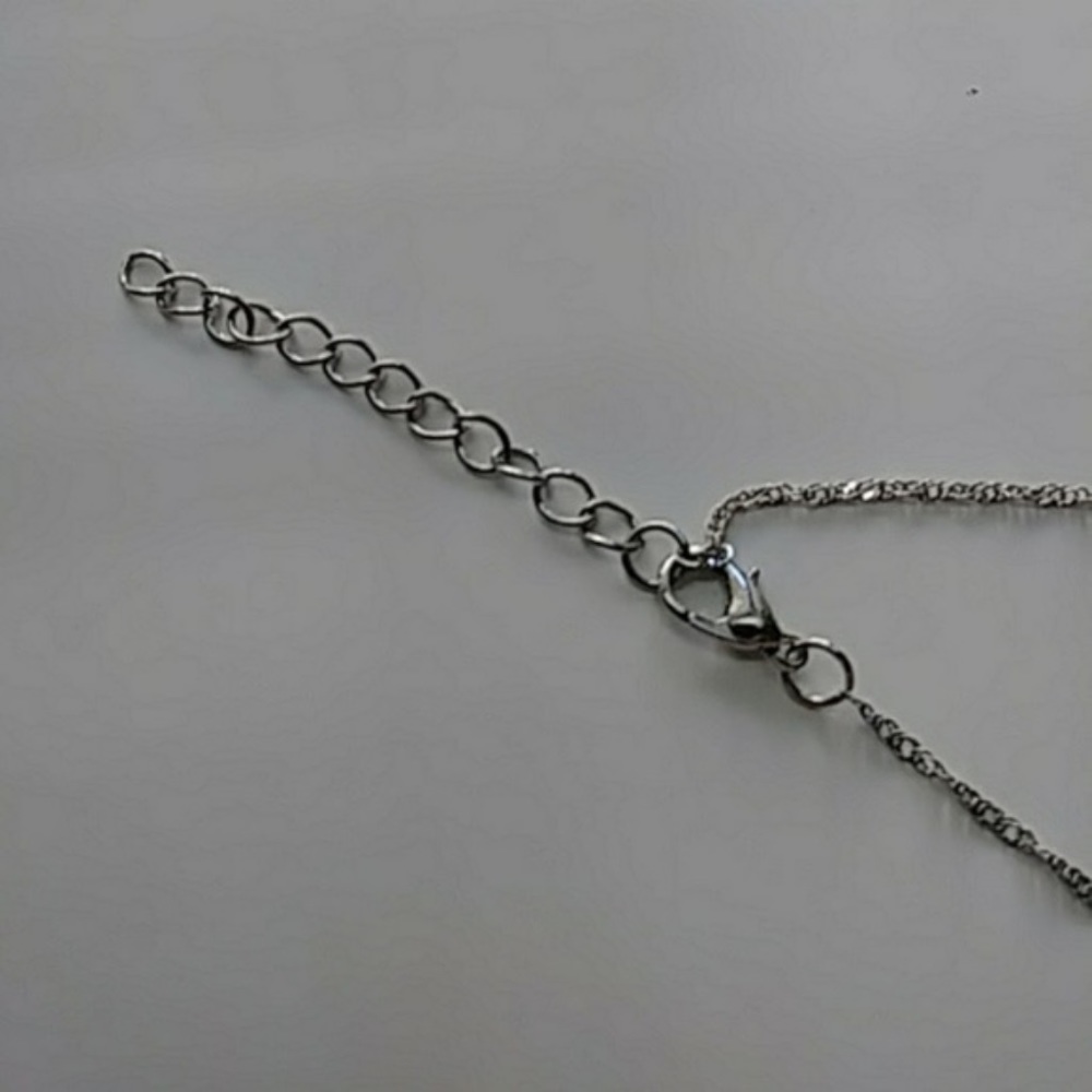 2/$15~Crystal Snowflake Necklace - Picture 4 of 5