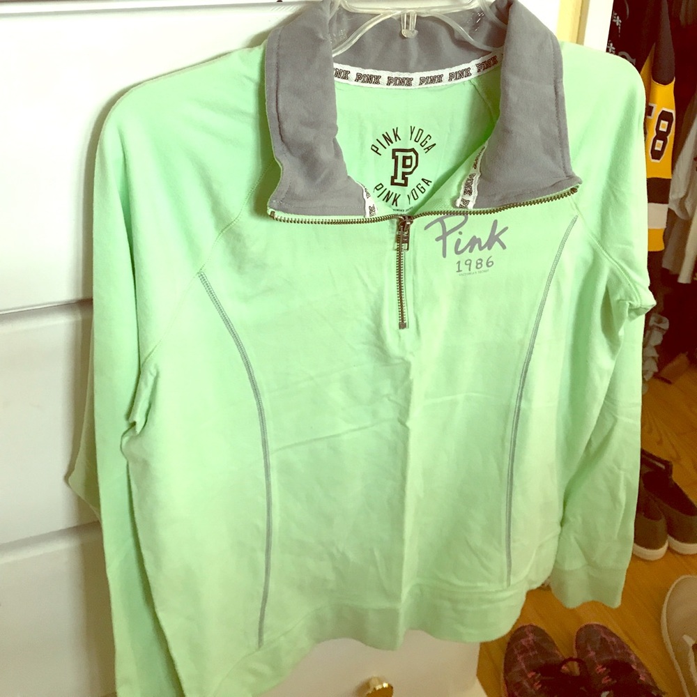 PINK Yoga Half Zip