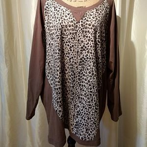 Really cute animal print tunic!